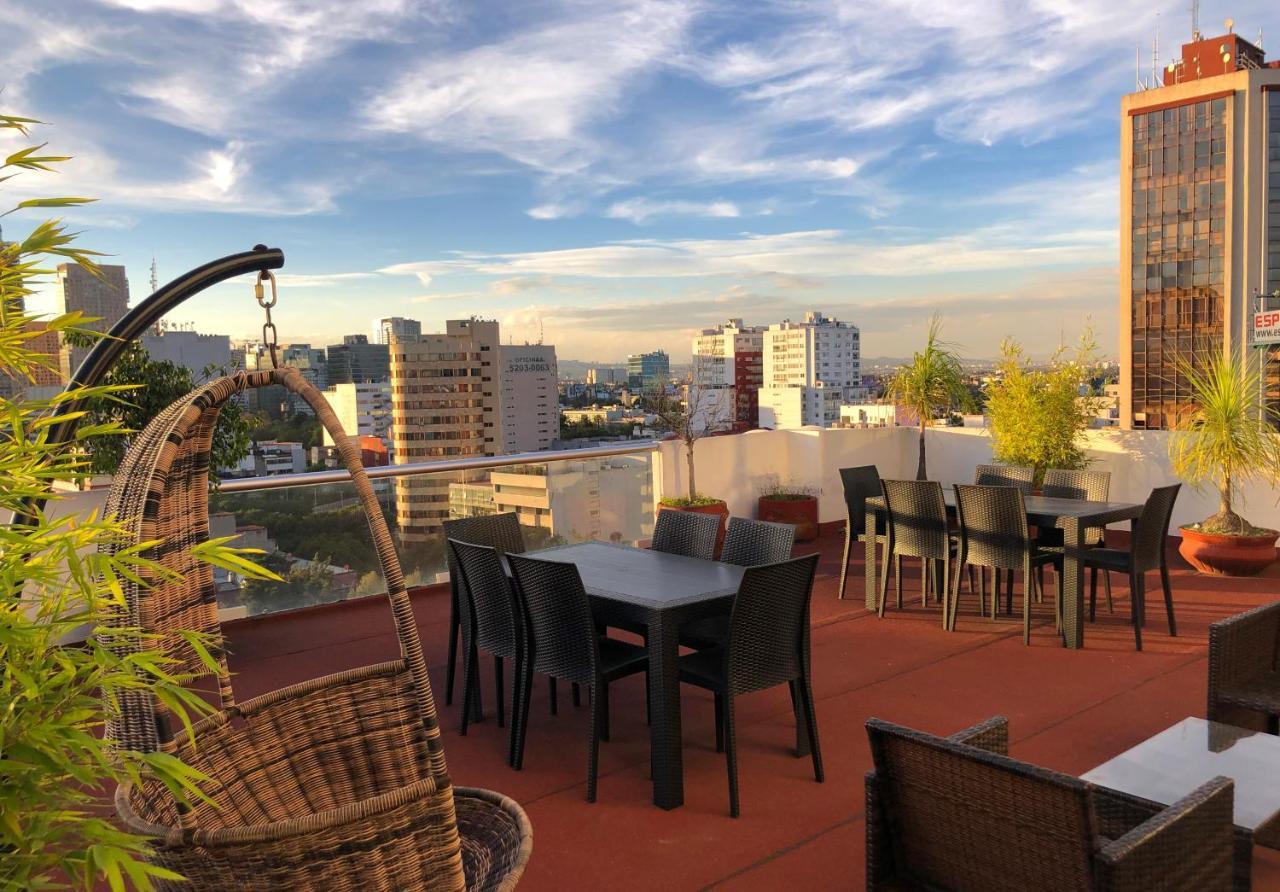 Suites Arquimedes Polanco Mexiko-Stadt Exterior foto